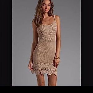 Trina Turk crocheted Dress Sz 10